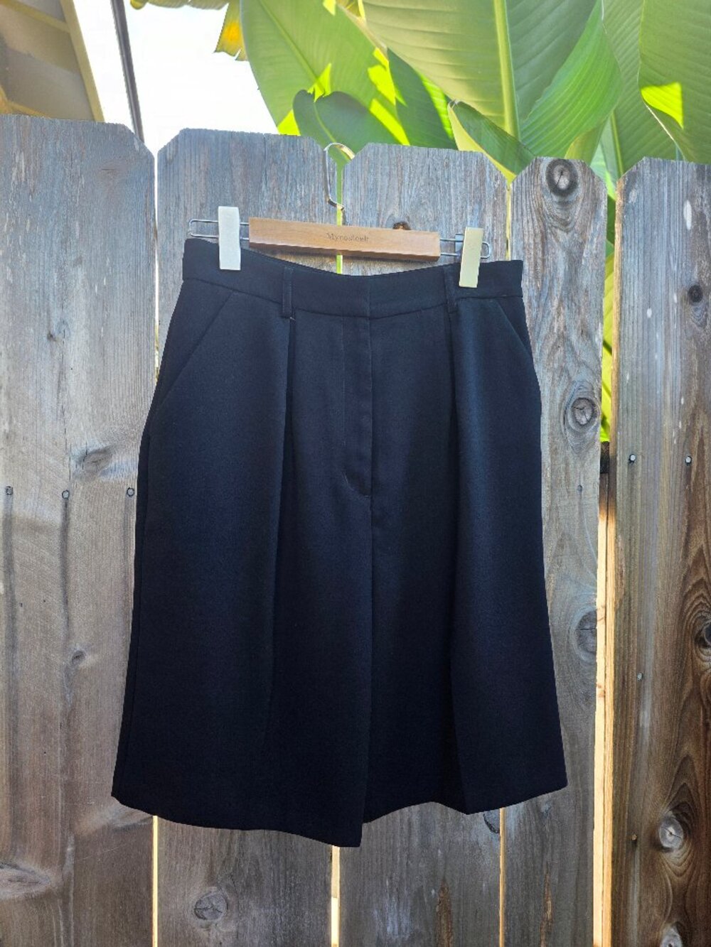 Express 5” High Waist Relaxed Trouser Shorts